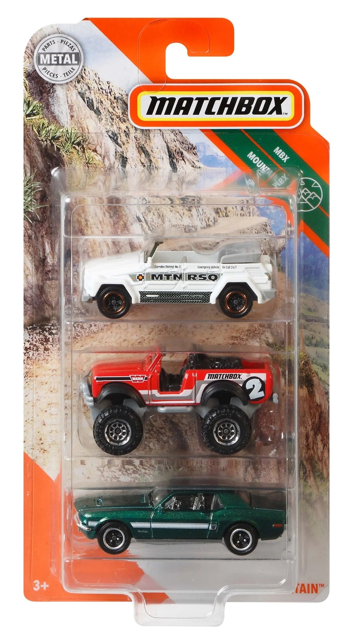 Matchbox Üçlü Araba Seti C3713-GKR64 | Toysall