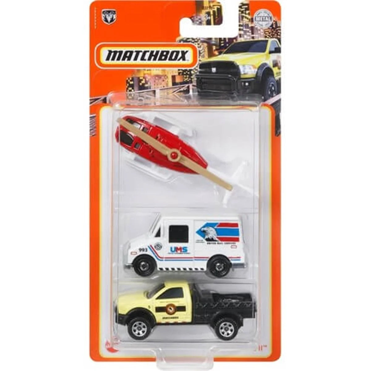 Matchbox Üçlü Araba Seti C3713-GWF77 | Toysall