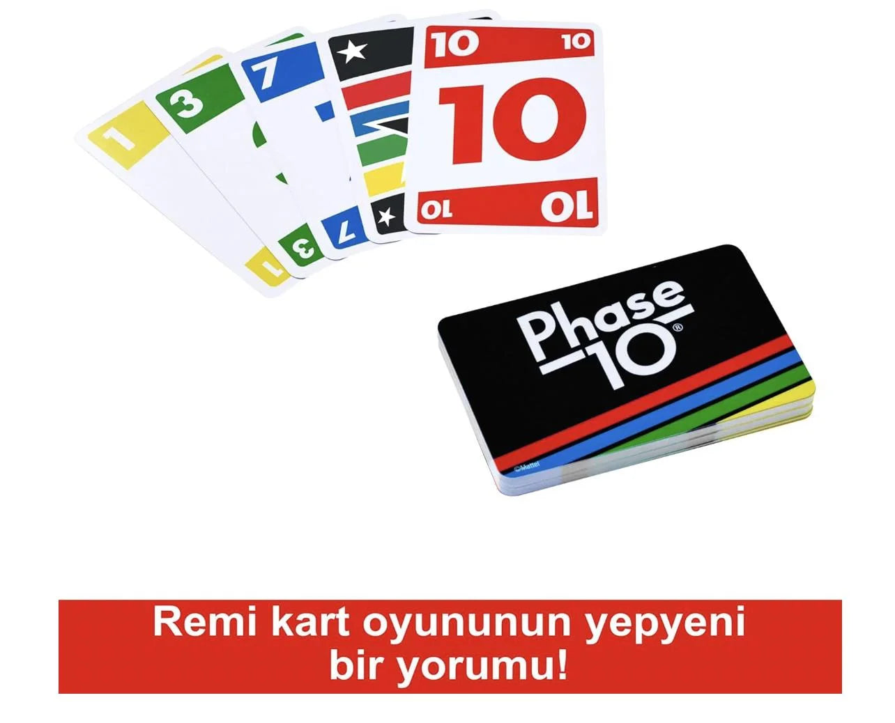 Mattel Phase 10 Kartlar FFY05 Toysall