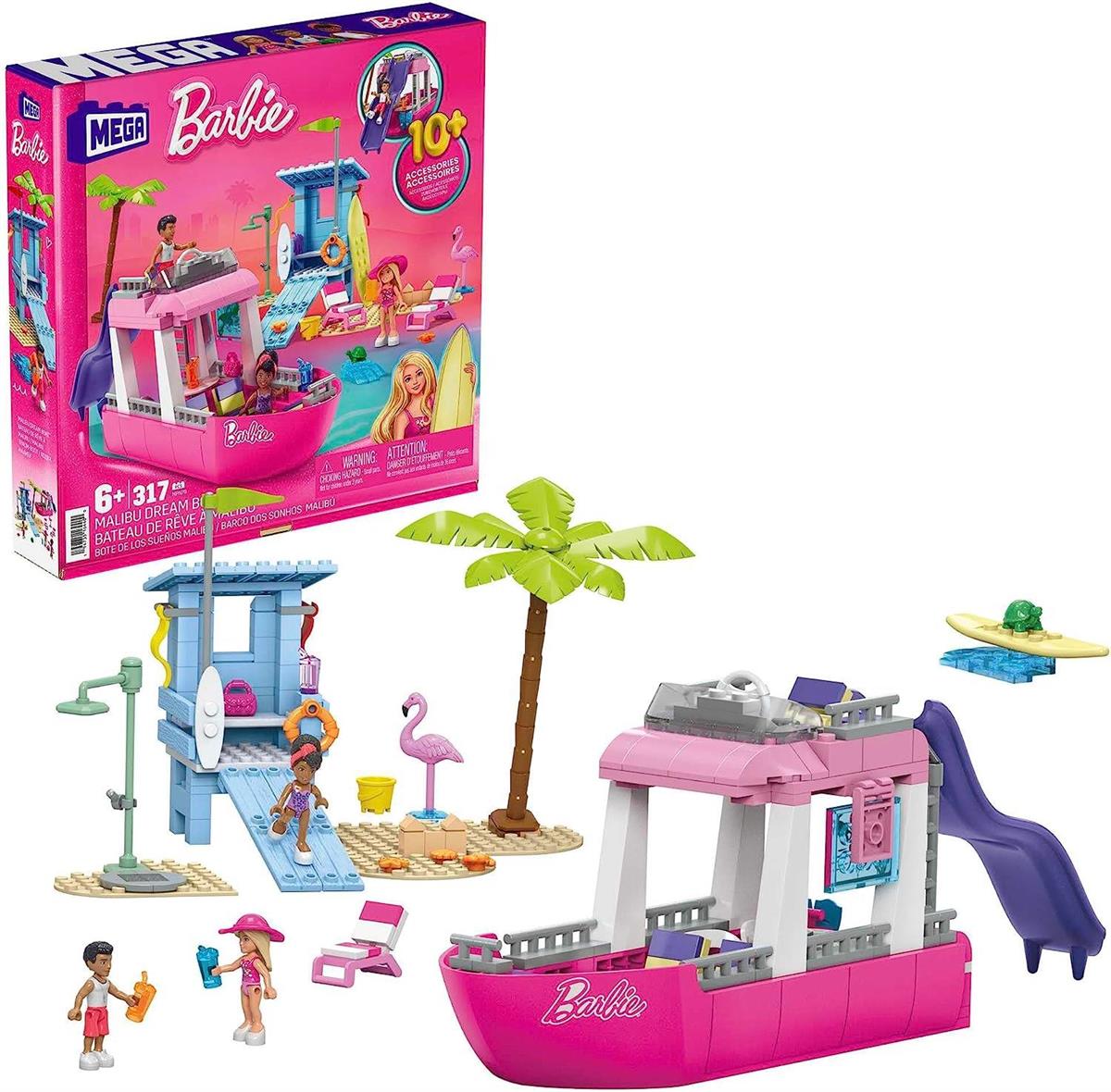 MEGA Barbie Malibu Rüya Teknesi HPN79 | Toysall