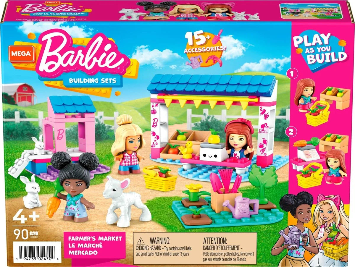 MEGA Barbie Market Seti HDJ85 | Toysall