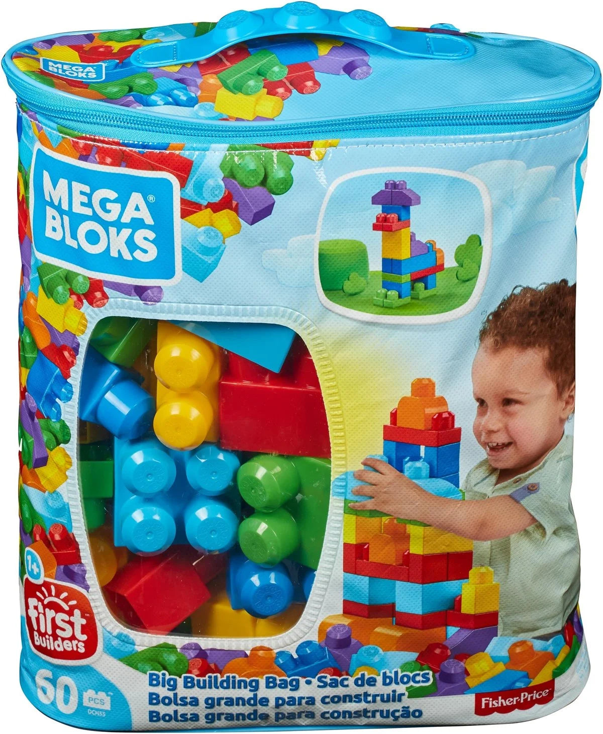 Mega Bloks 60'lı Blok Torbaları Mavi CYP67-DCH55 | Toysall