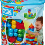 Mega Bloks 60'lı Blok Torbaları Mavi CYP67-DCH55 | Toysall