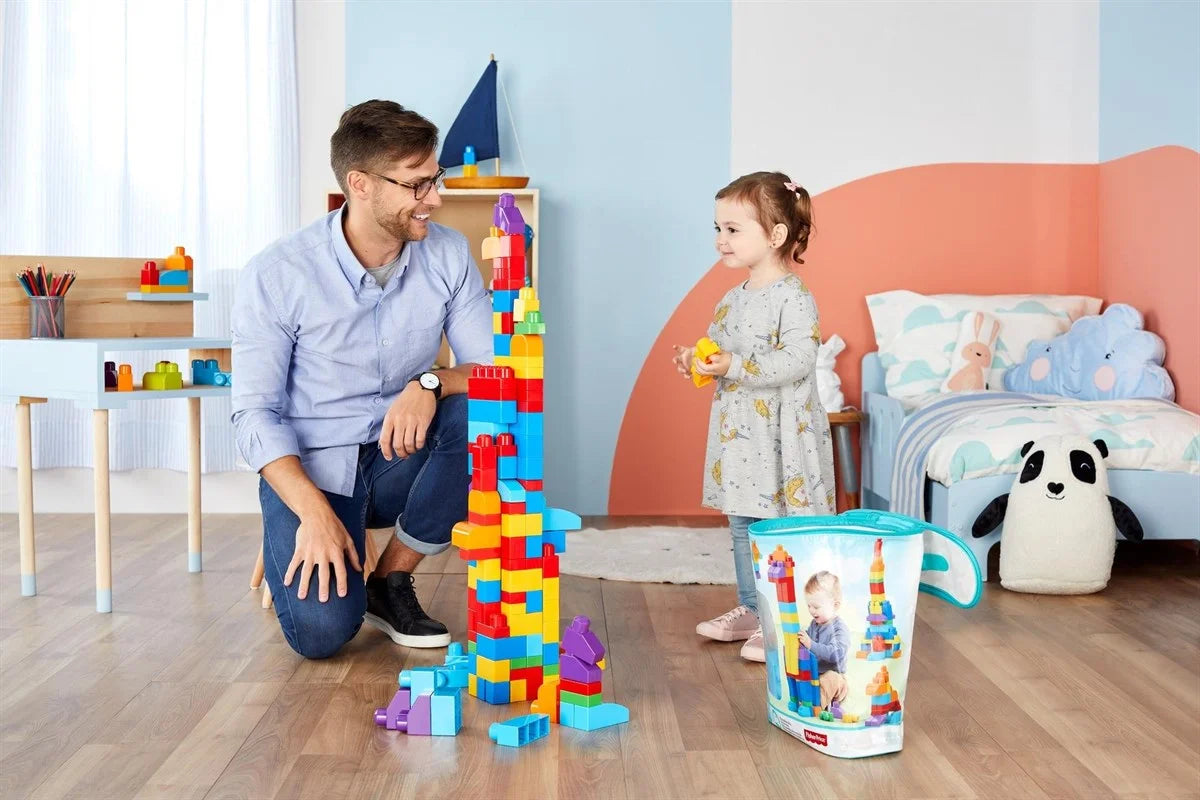 Mega Bloks 60'lı Blok Torbaları Mavi CYP67-DCH55 | Toysall