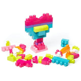 Mega Bloks 60'lı Blok Torbaları Pembe CYP67-DCH54 | Toysall