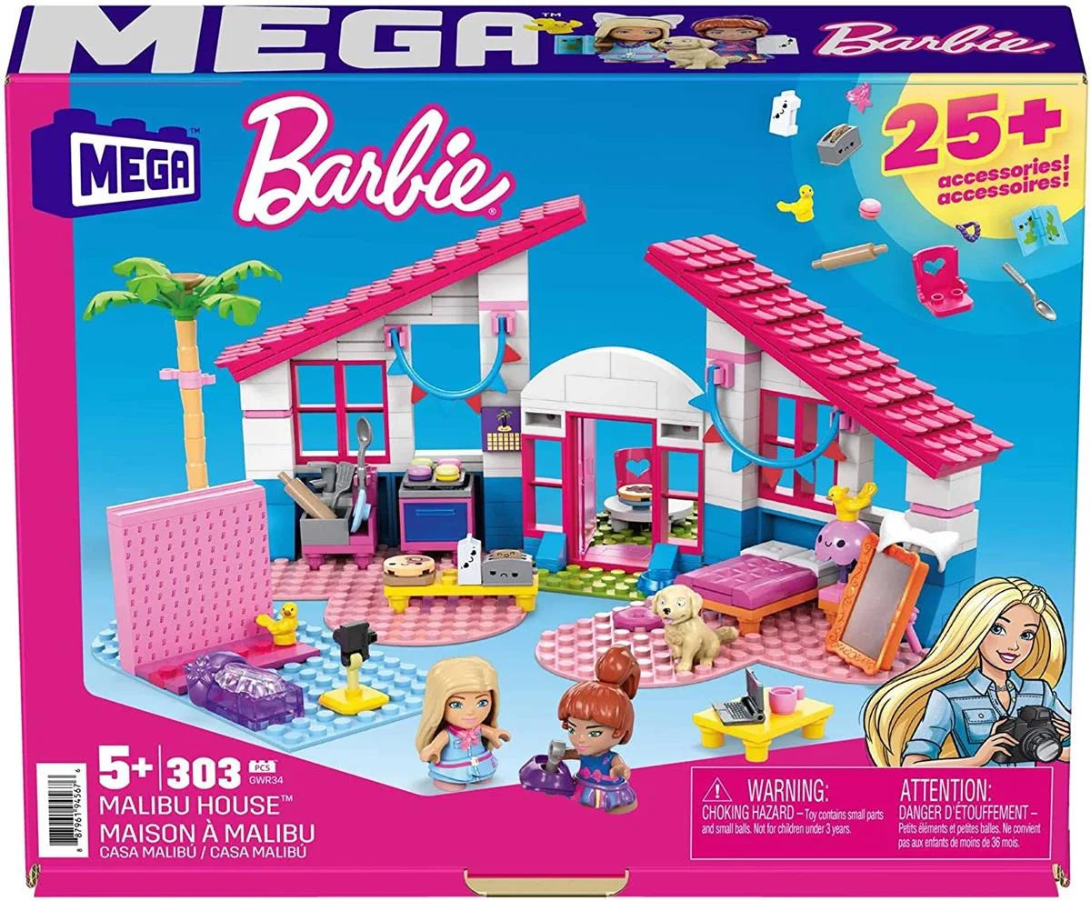 Mega Bloks Barbie'nin Malibu Evi GWR34 | Toysall