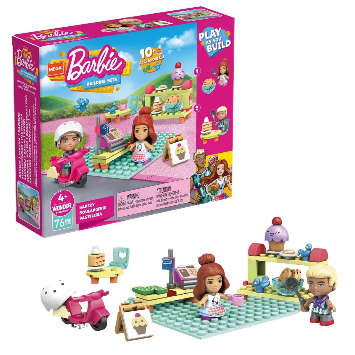 Mega Bloks Barbie Şehir Hayatı Setleri GWR31-GWR32 | Toysall