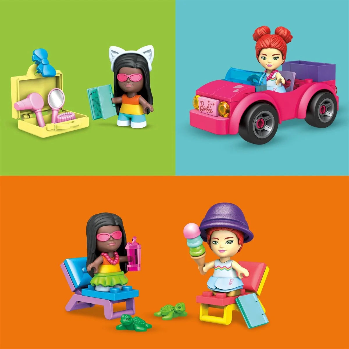 Mega Bloks Barbie Şehir Hayatı Setleri GWR31-GWR79 | Toysall