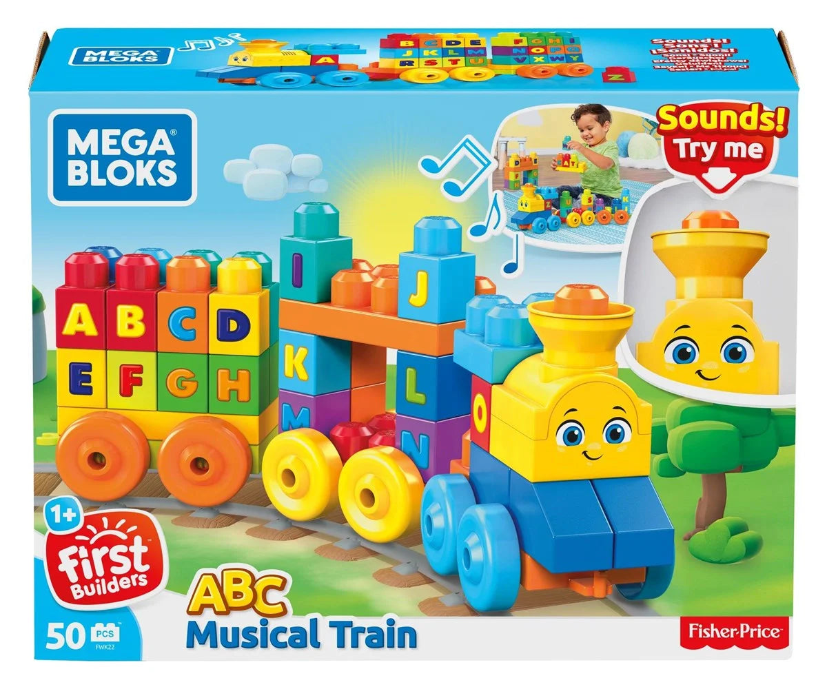 Mega Bloks Müzikli Alfabe Treni FWK22 | Toysall