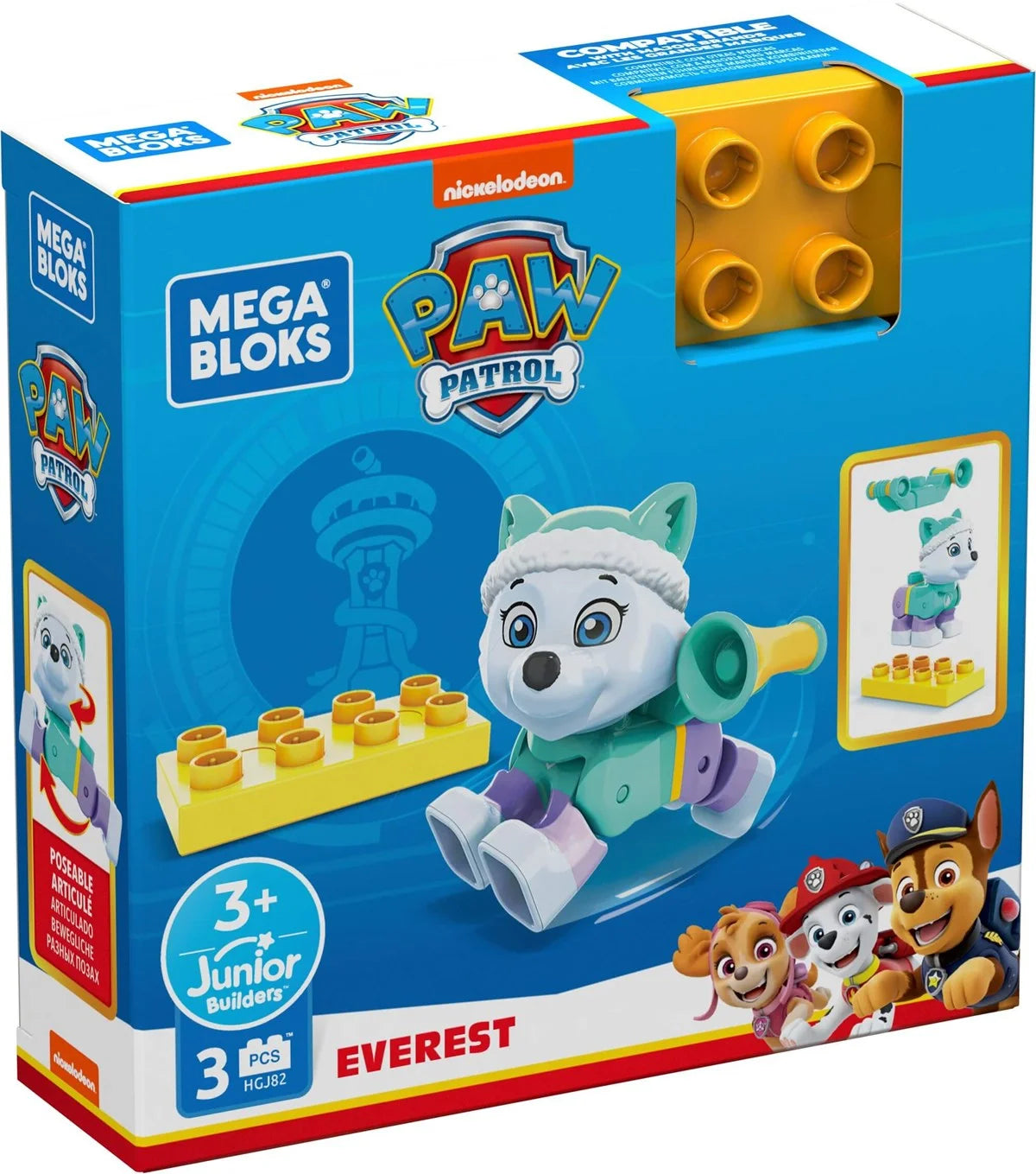 Mega Bloks Paw Patrol Karakter Figürler GYH89-HGJ82 | Toysall