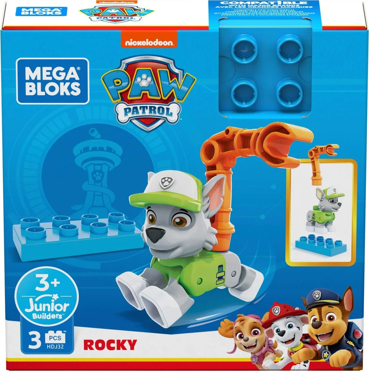 Mega Bloks Paw Patrol Karakter Figürler GYH89-HDJ32 | Toysall