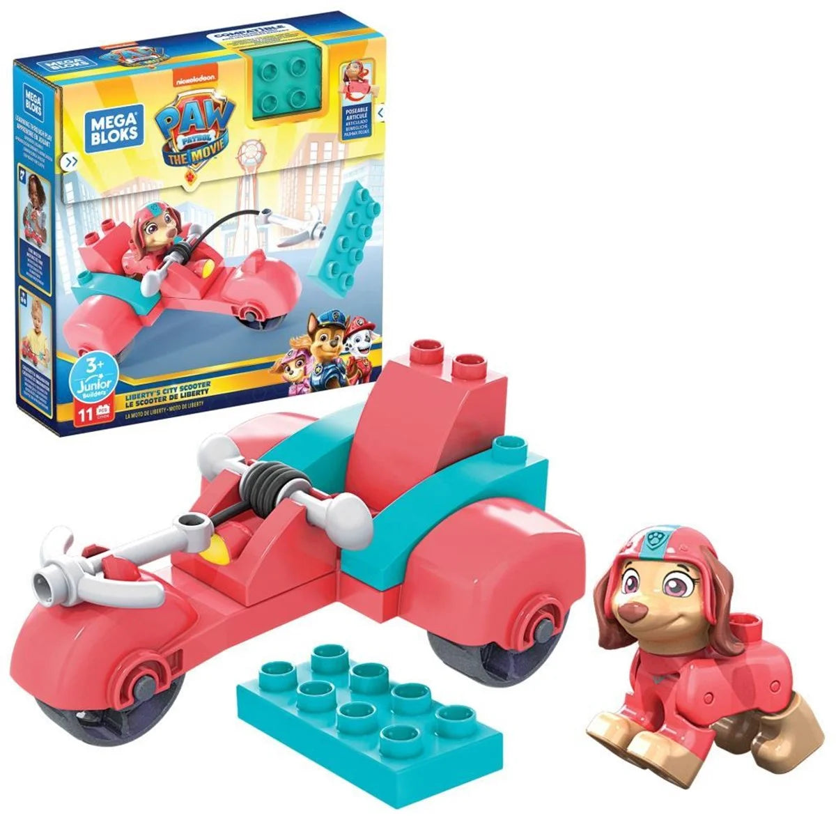 Mega Bloks PAW Patrol Liberty'nin Scooterı GYH94 | Toysall