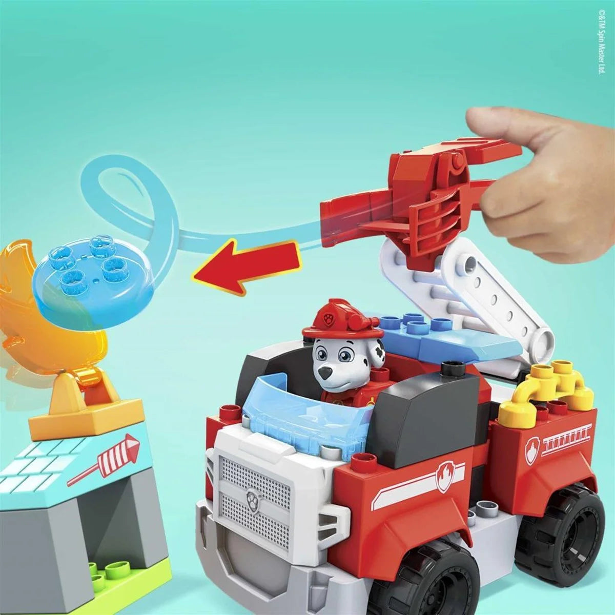 Mega Bloks PAW Patrol Marshall'ın İtfaiye Kamyonu  GYJ01 | Toysall