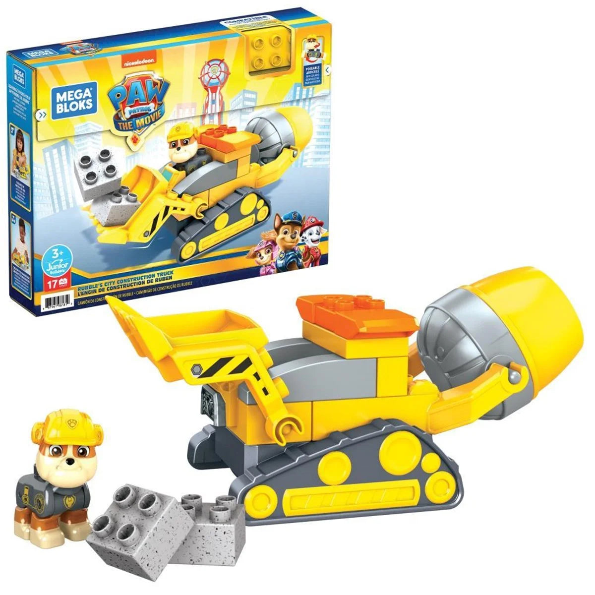 Mega Bloks PAW Patrol Rubble'ın İnşaat Kamyonu  GYW91 | Toysall