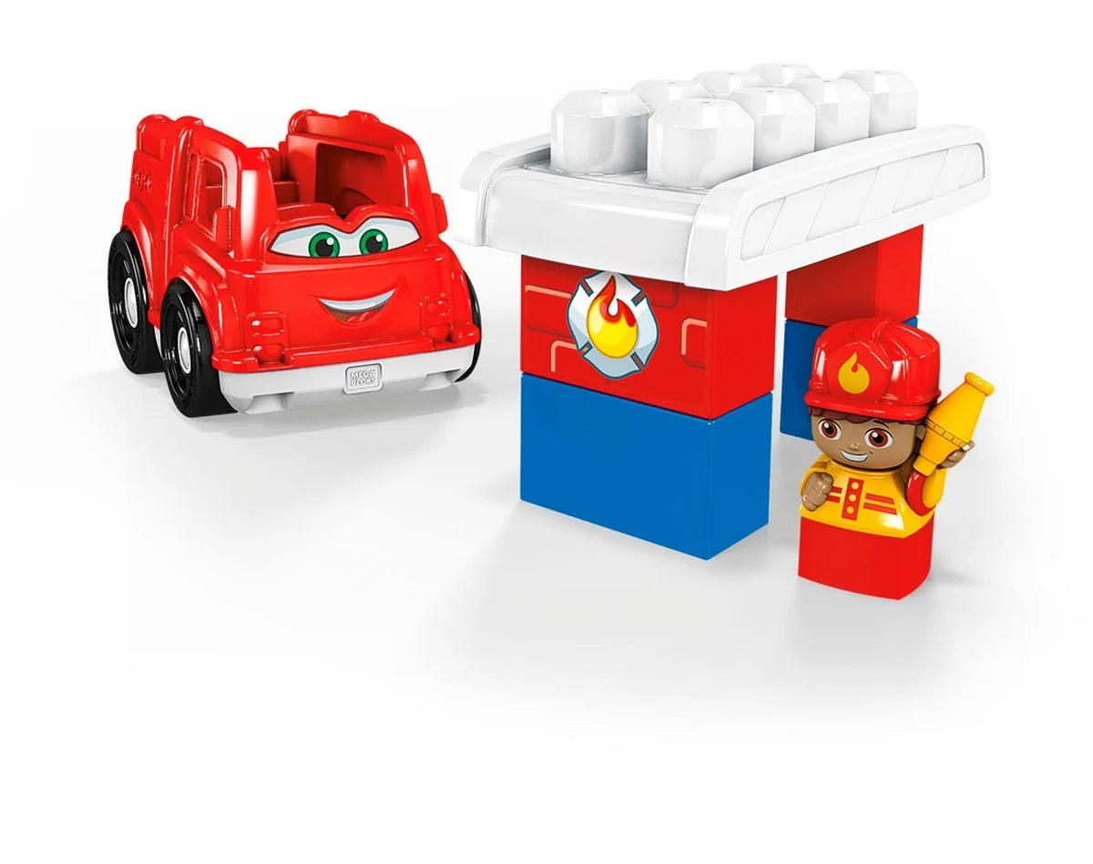 Mega Bloks Sevimli Araçlar - İtfaiye Arabası CND62-GCX09 | Toysall