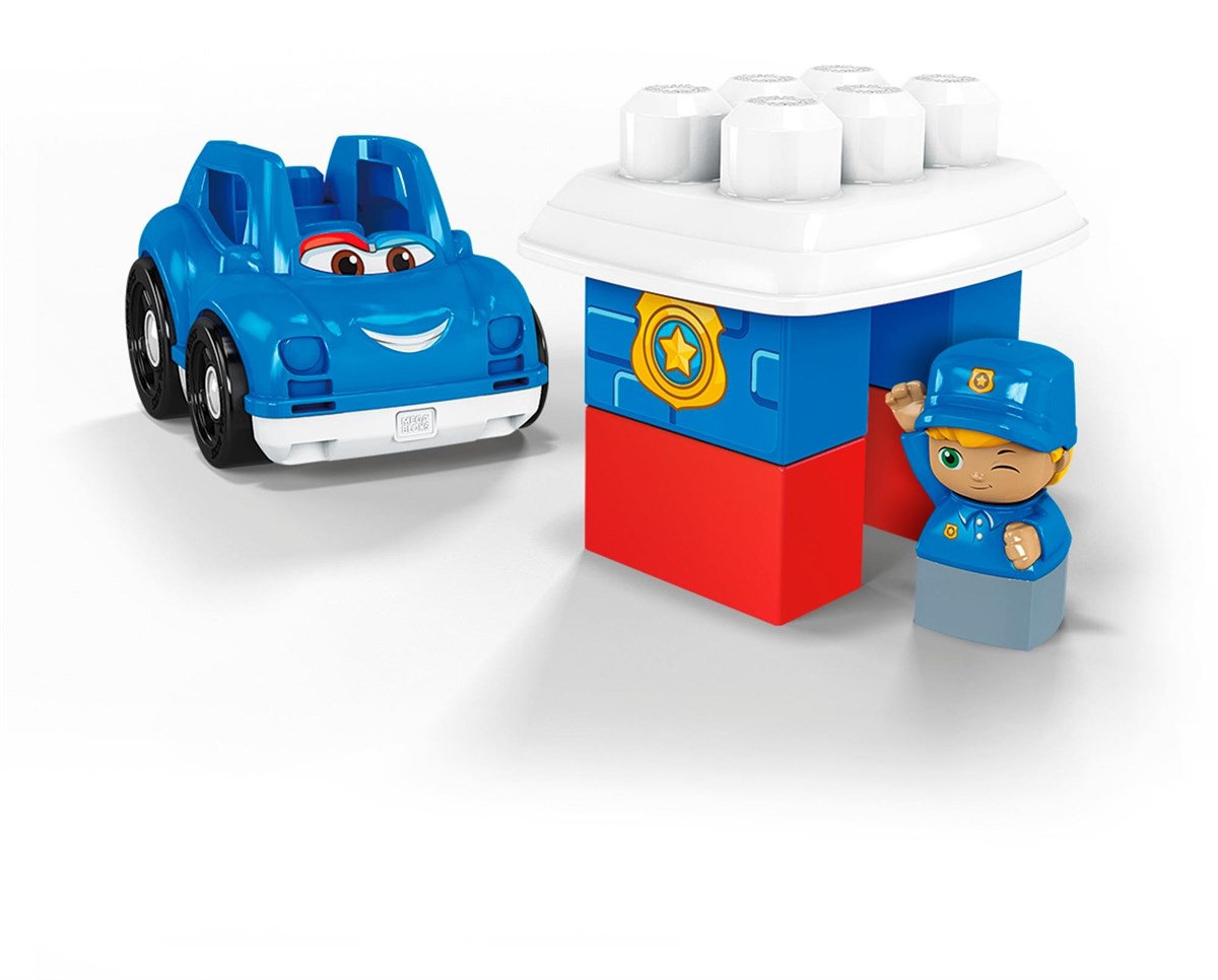 Mega Bloks Sevimli Araçlar - Polis Arabası CND62-GCX08 | Toysall