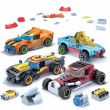 Mega Construx Hot Wheels Aksesuarlı 4'lü Araç Seti GVM13 | Toysall