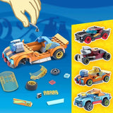 Mega Construx Hot Wheels Aksesuarlı 4'lü Araç Seti GVM13 | Toysall