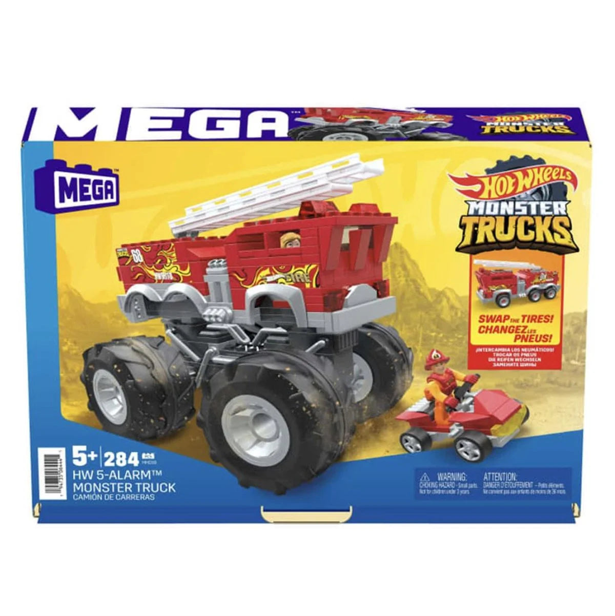 MEGA Hot Wheels Monster Truck İtfaiye Aracı HHD19 | Toysall