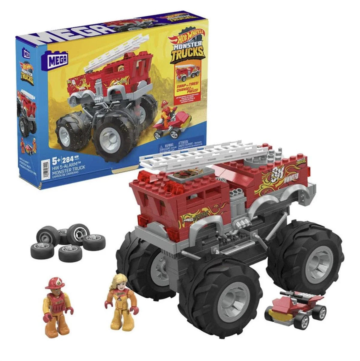 MEGA Hot Wheels Monster Truck İtfaiye Aracı HHD19 | Toysall