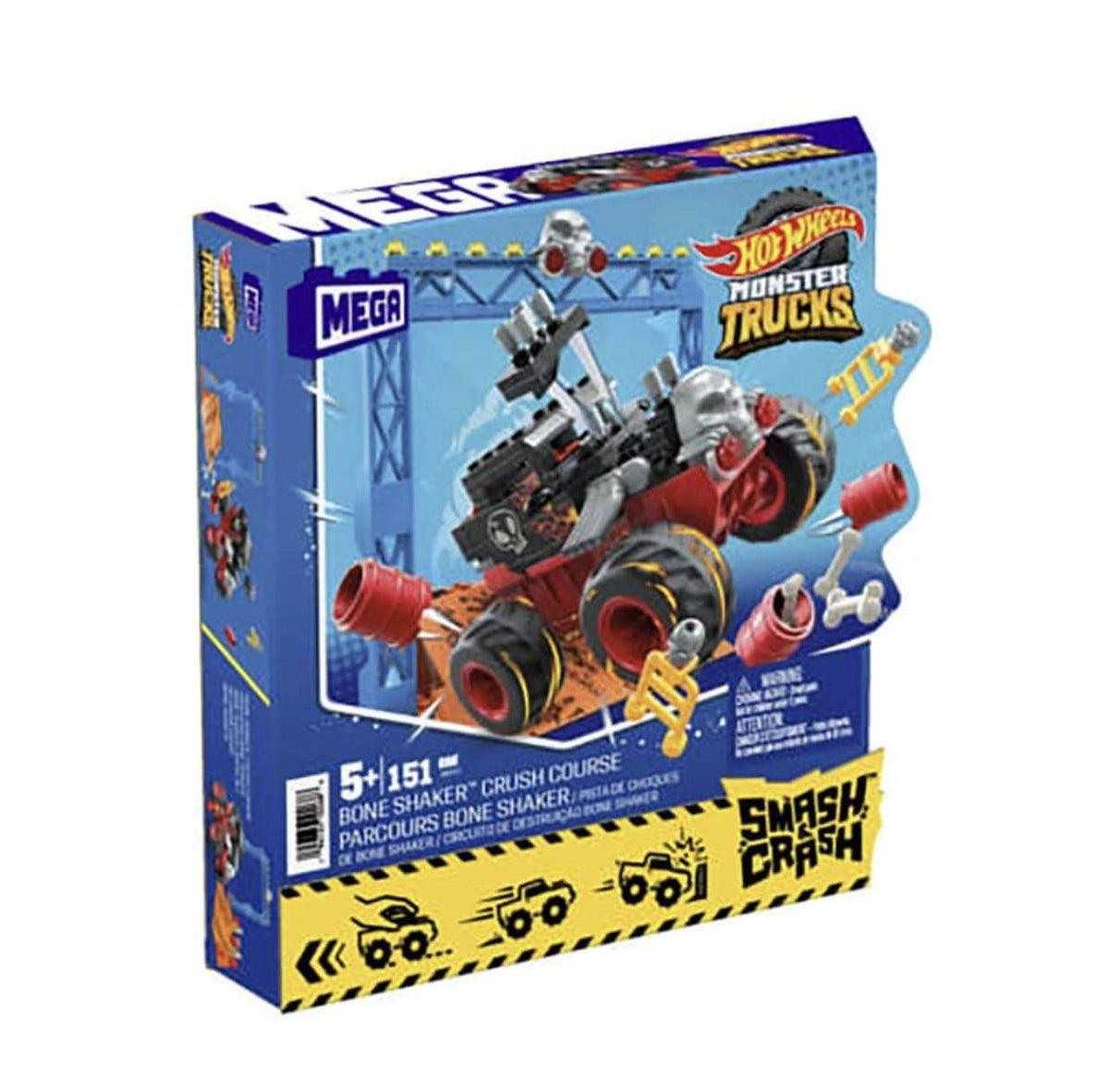 MEGA Hot Wheels Smash N Crash Bone Shaker Çarpışma Pisti HKF87 | Toysall