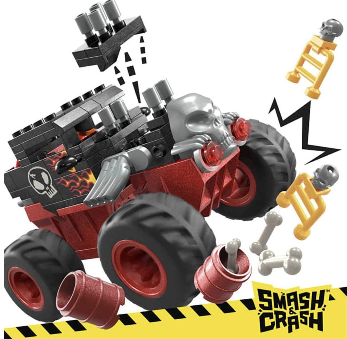 MEGA Hot Wheels Smash N Crash Bone Shaker Çarpışma Pisti HKF87 | Toysall