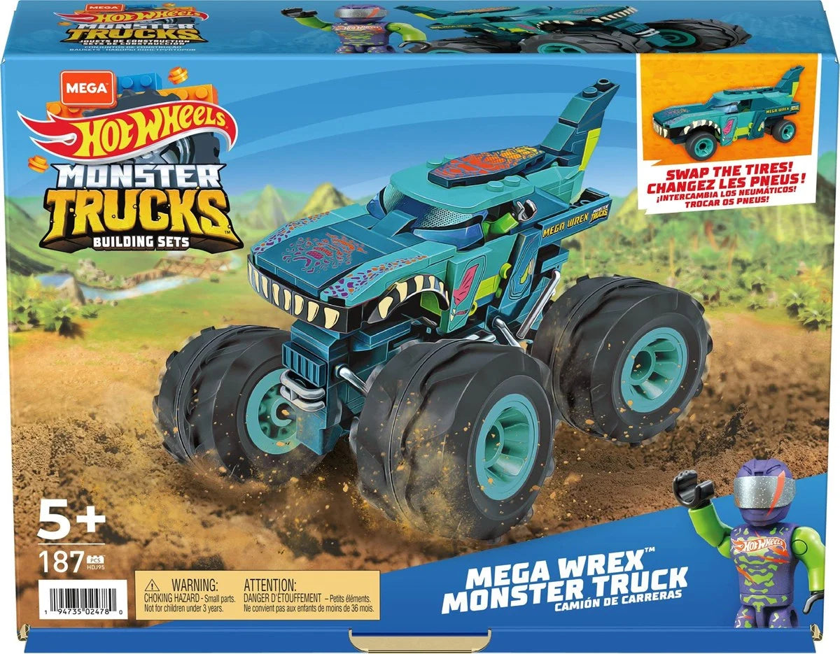 MEGA Hot Wheels Wrex Monster Truck HDJ95 | Toysall