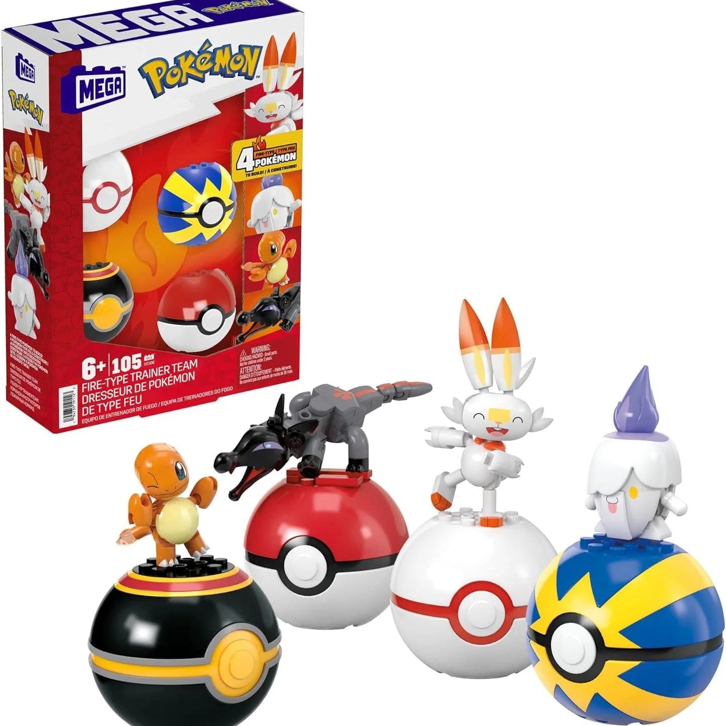 MEGA Pokémon Ateş Tipi Eğitmen Takımı HTJ06 | Toysall