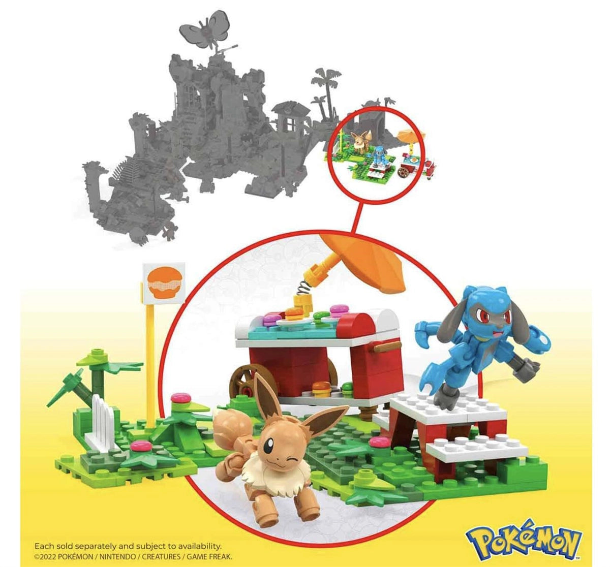 MEGA Pokemon Adventure Builder Piknik Yapı Seti HDL80 | Toysall