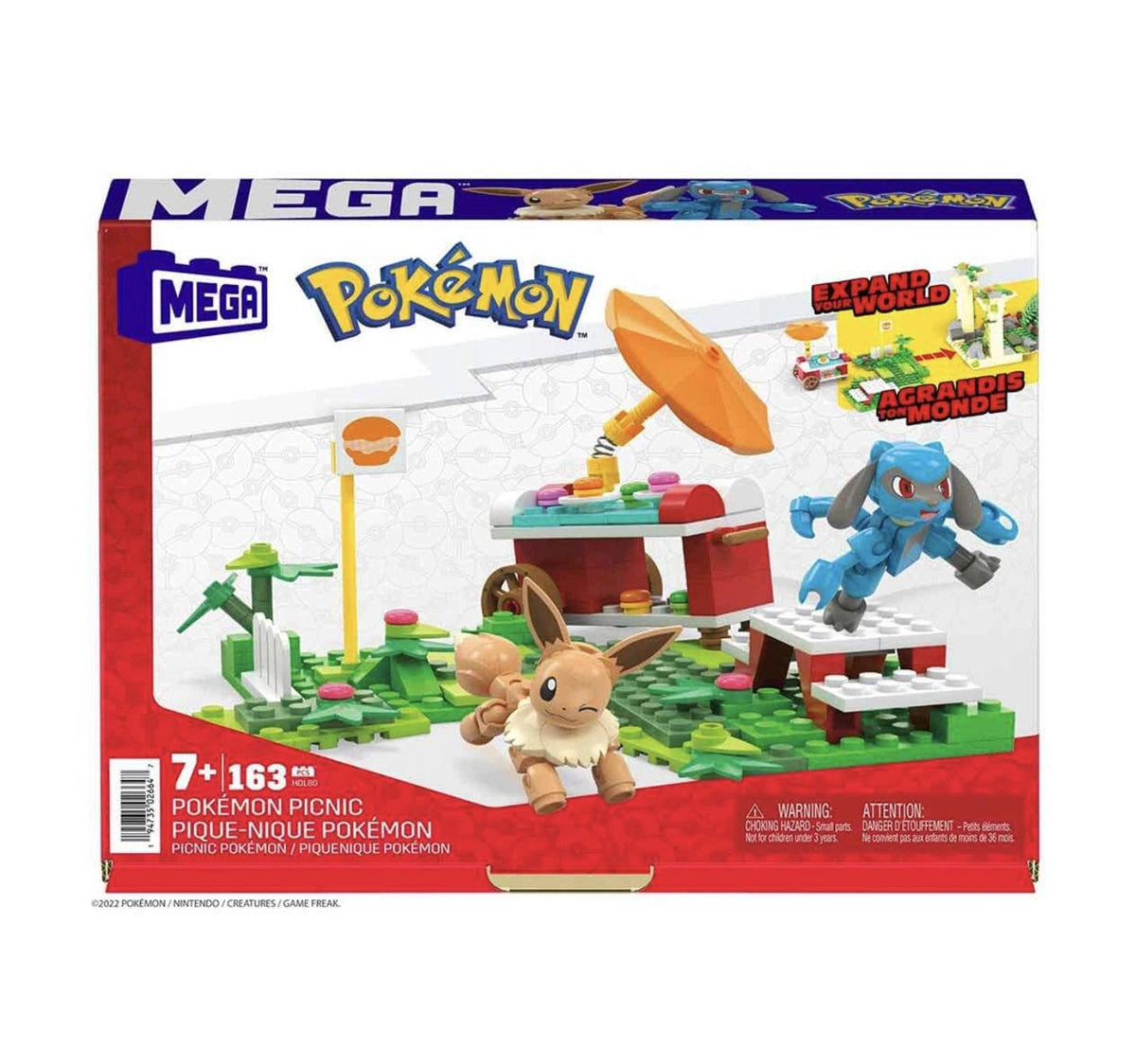 MEGA Pokemon Adventure Builder Piknik Yapı Seti HDL80 | Toysall