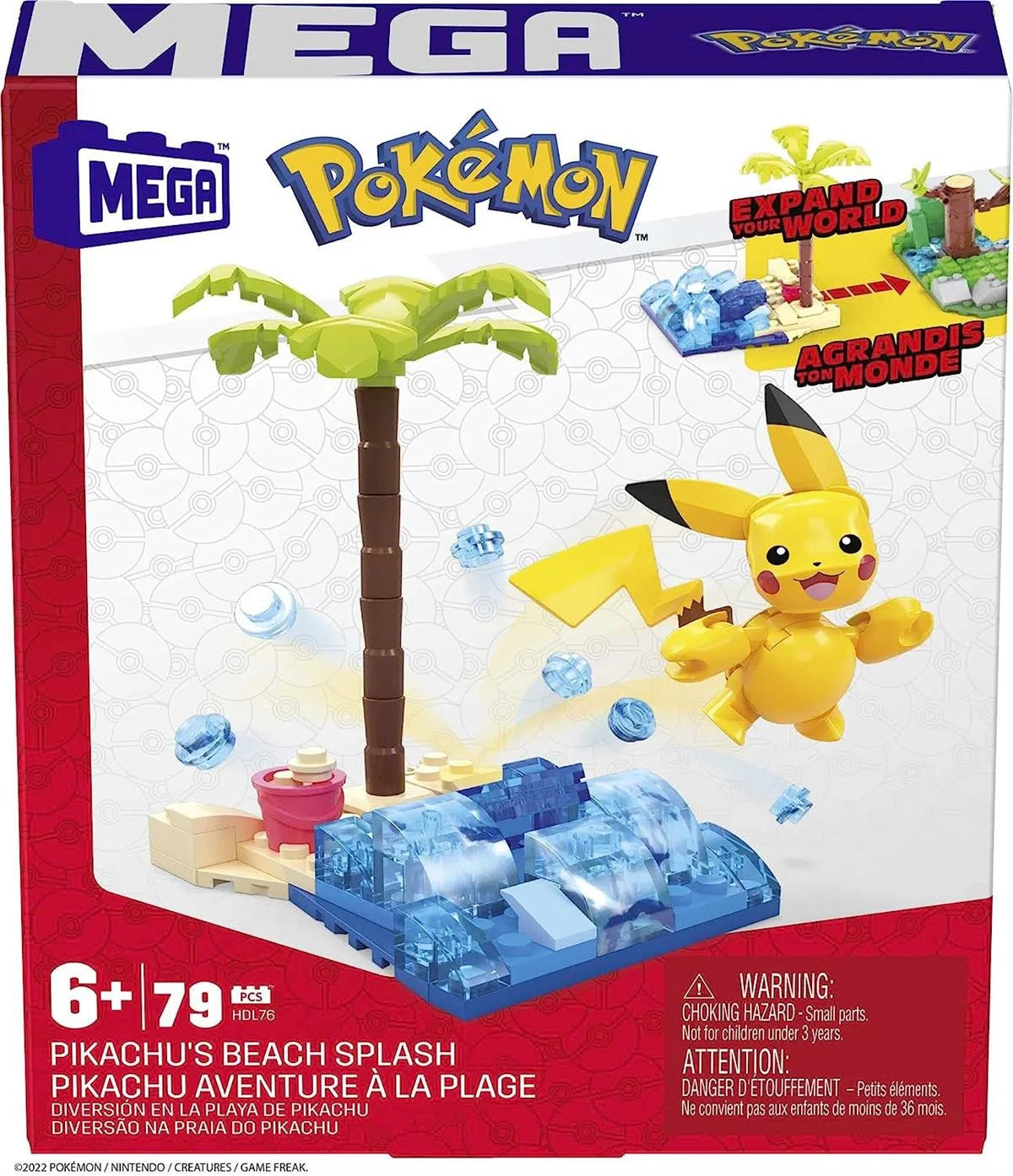 MEGA Pokemon Adventure Builder Tatil Seti HDL75-HDL76 | Toysall