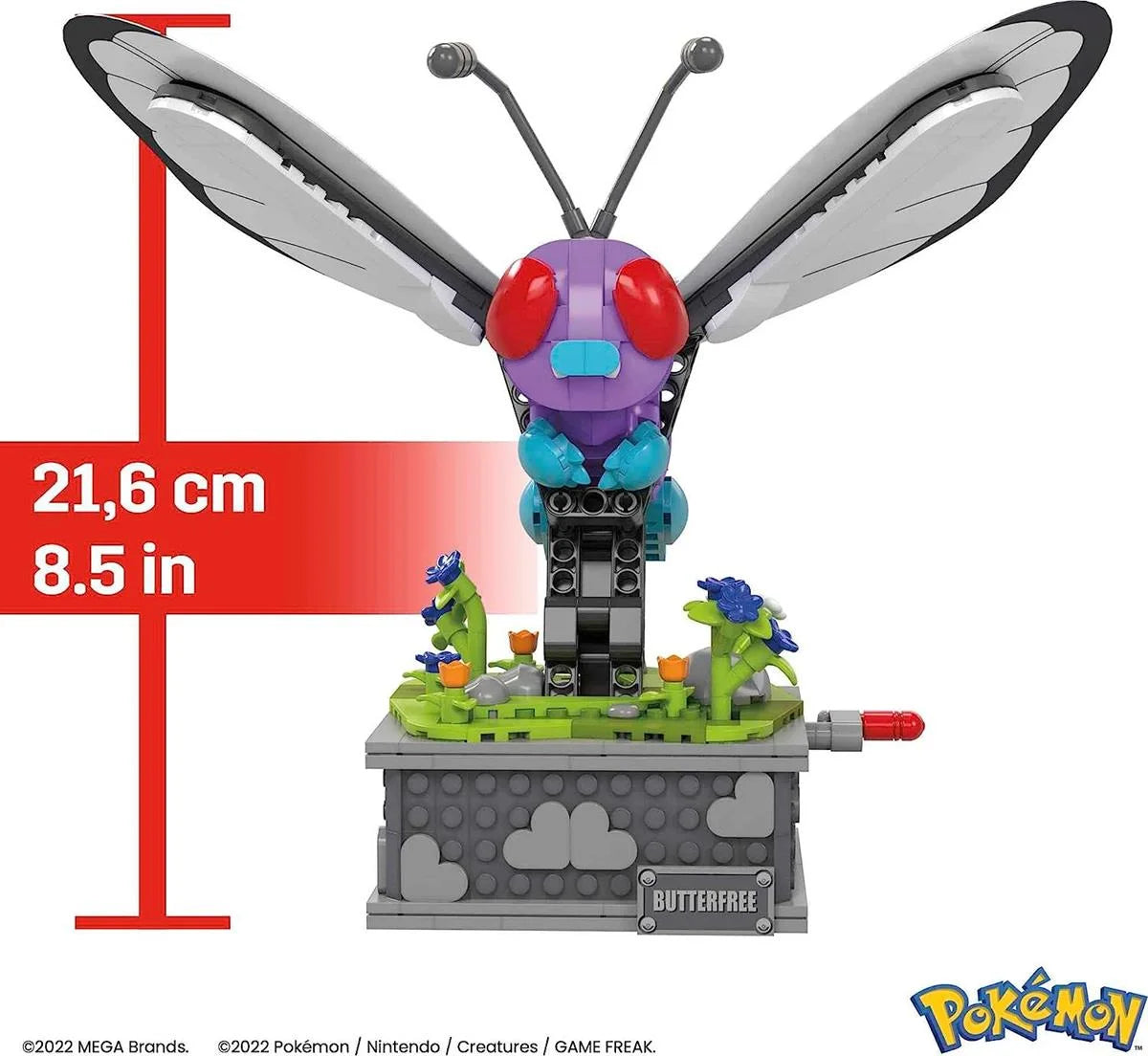 MEGA Pokemon Kinetik Butterfree HKT22 | Toysall