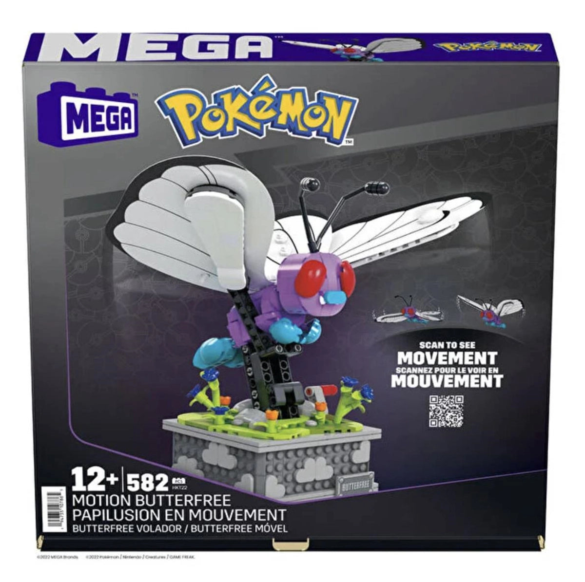 MEGA Pokemon Kinetik Butterfree HKT22 | Toysall