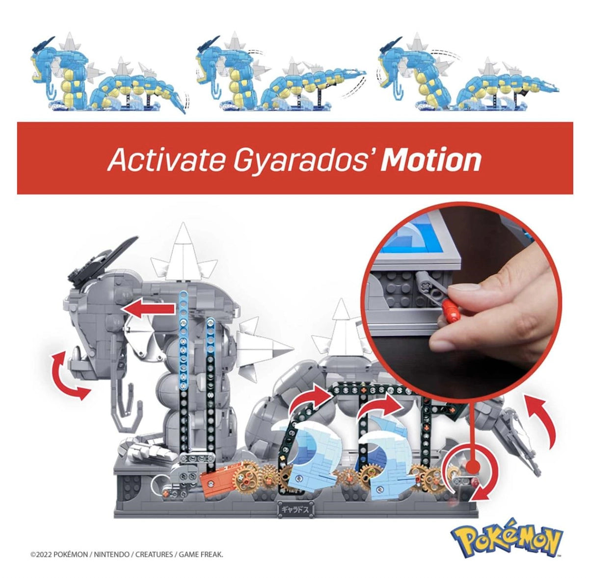 MEGA Pokemon Kinetik Gyarados HGC24 | Toysall