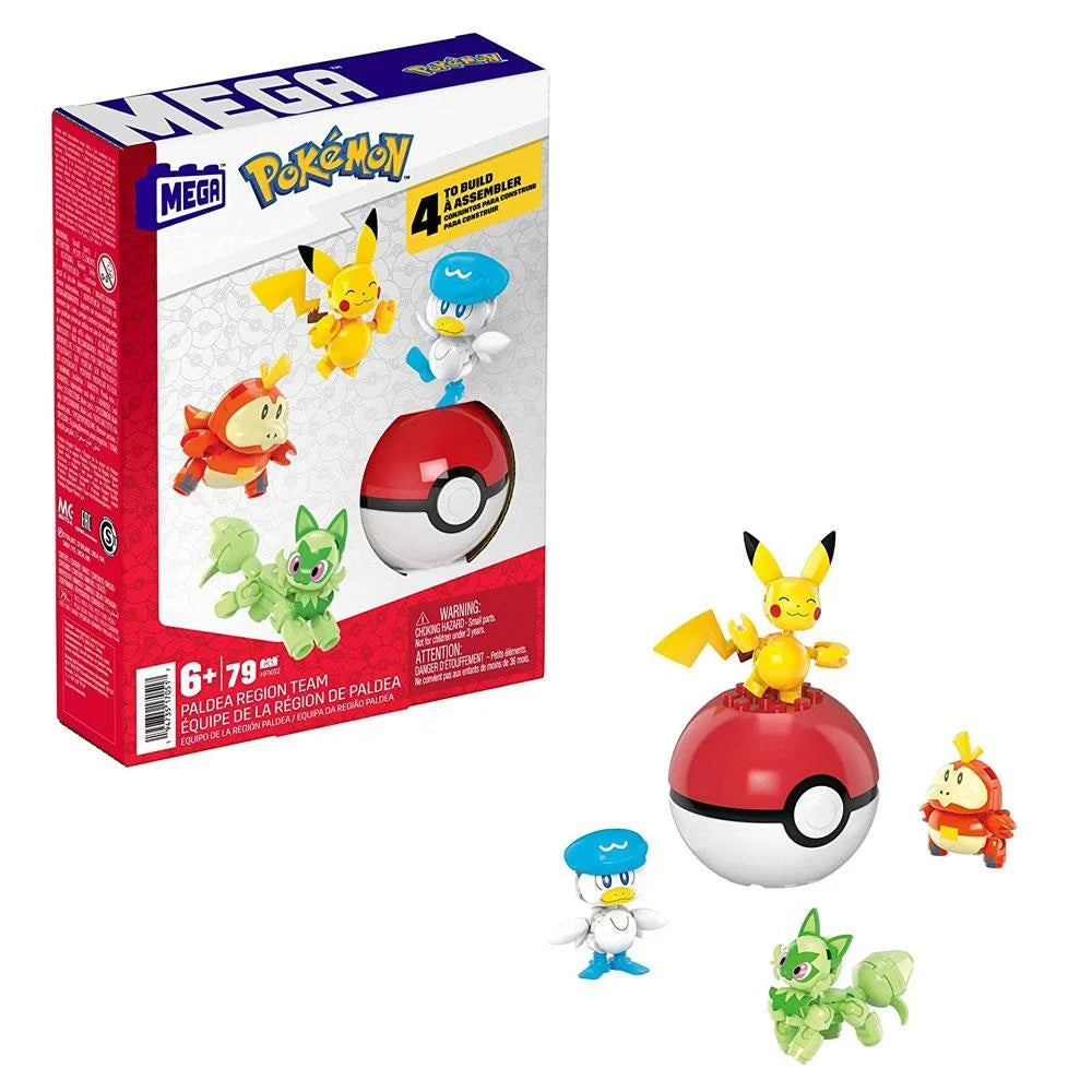 MEGA Pokemon Paldea Bölgesi Karakterleri HPX92 | Toysall