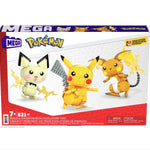 MEGA Pokemon Yap ve Oyna Figürler Pikachu Dönüşüm 3'lüsü GYH06 | Toysall