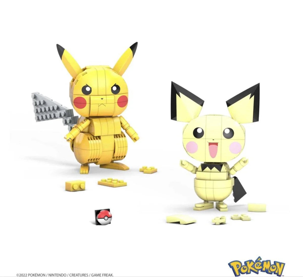 MEGA Pokemon Yap ve Oyna Figürler Pikachu Dönüşüm 3'lüsü GYH06 | Toysall