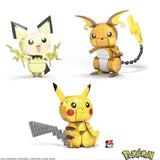 MEGA Pokemon Yap ve Oyna Figürler Pikachu Dönüşüm 3'lüsü GYH06 | Toysall