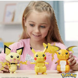 MEGA Pokemon Yap ve Oyna Figürler Pikachu Dönüşüm 3'lüsü GYH06 | Toysall