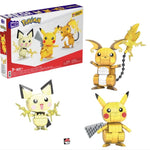 MEGA Pokemon Yap ve Oyna Figürler Pikachu Dönüşüm 3'lüsü GYH06 | Toysall