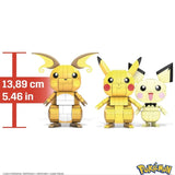 MEGA Pokemon Yap ve Oyna Figürler Pikachu Dönüşüm 3'lüsü GYH06 | Toysall