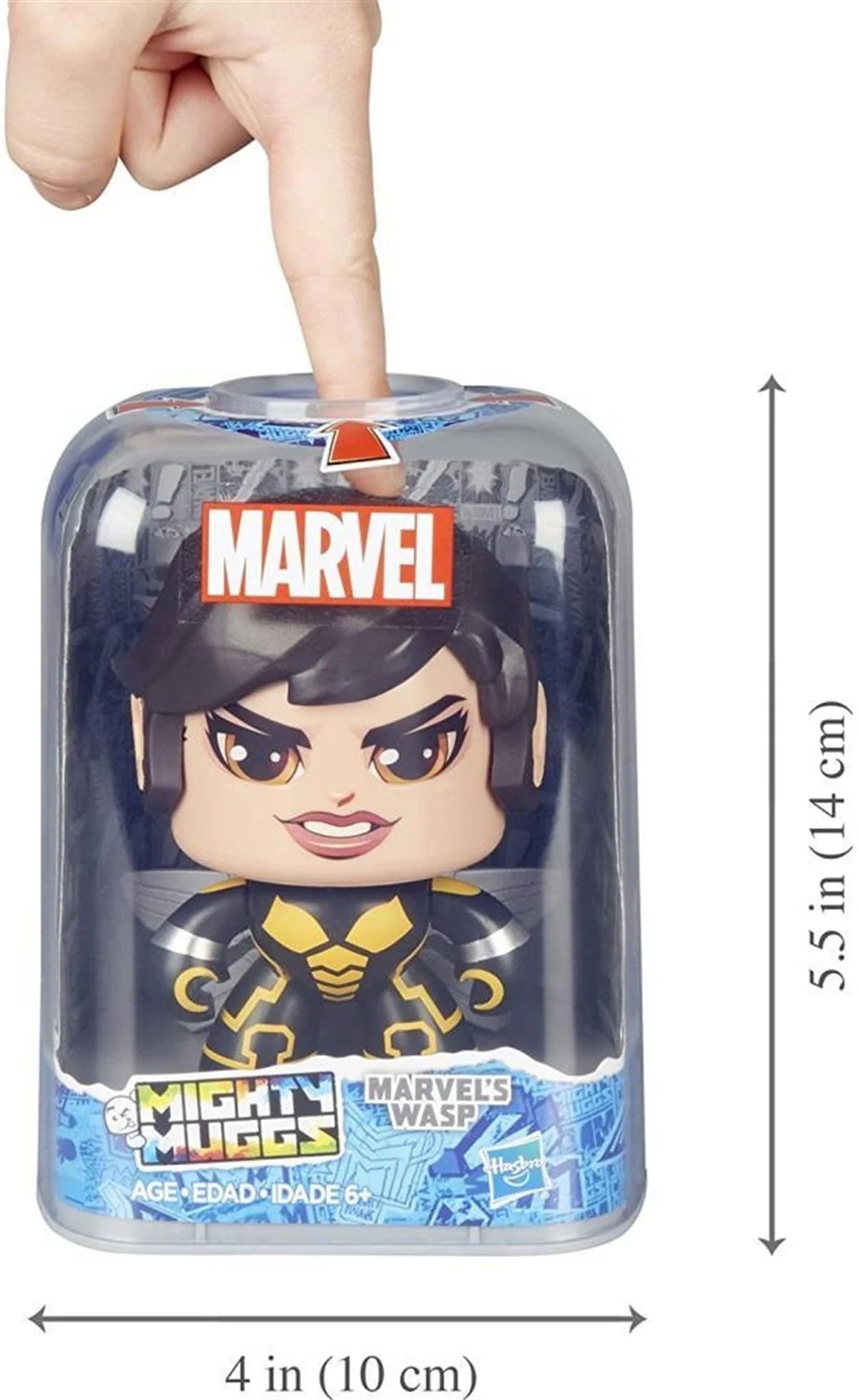 Mighty Muggs Marvel Figür Wasp E2122-E2205 | Toysall