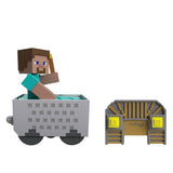 Minecraft Uzaktan Kumandalı Maden Arabası, Steve Figürlü JMT40
