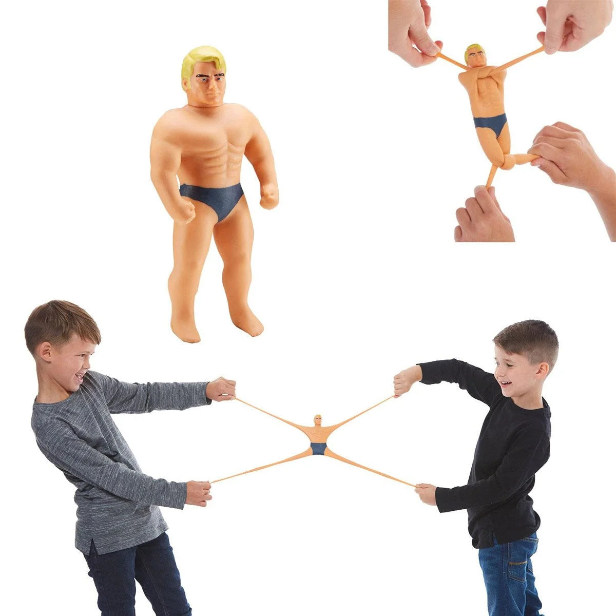 Mini Stretch Armstrong Uzayan Lastik Adam Karakter | Toysall