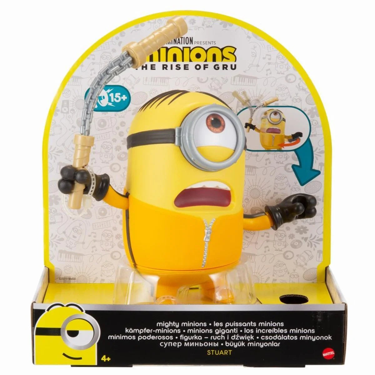 Minions 8" Sesli Film Figürleri - Stuart GMF21- GMF22 | Toysall