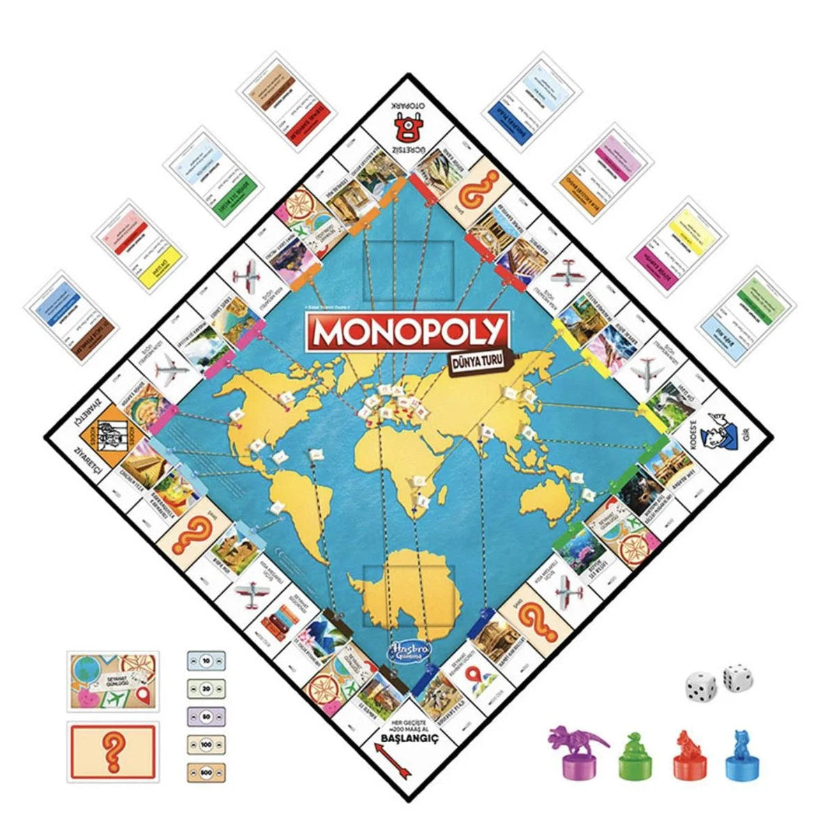 Monopoly Dünya Turu F4007 | Toysall