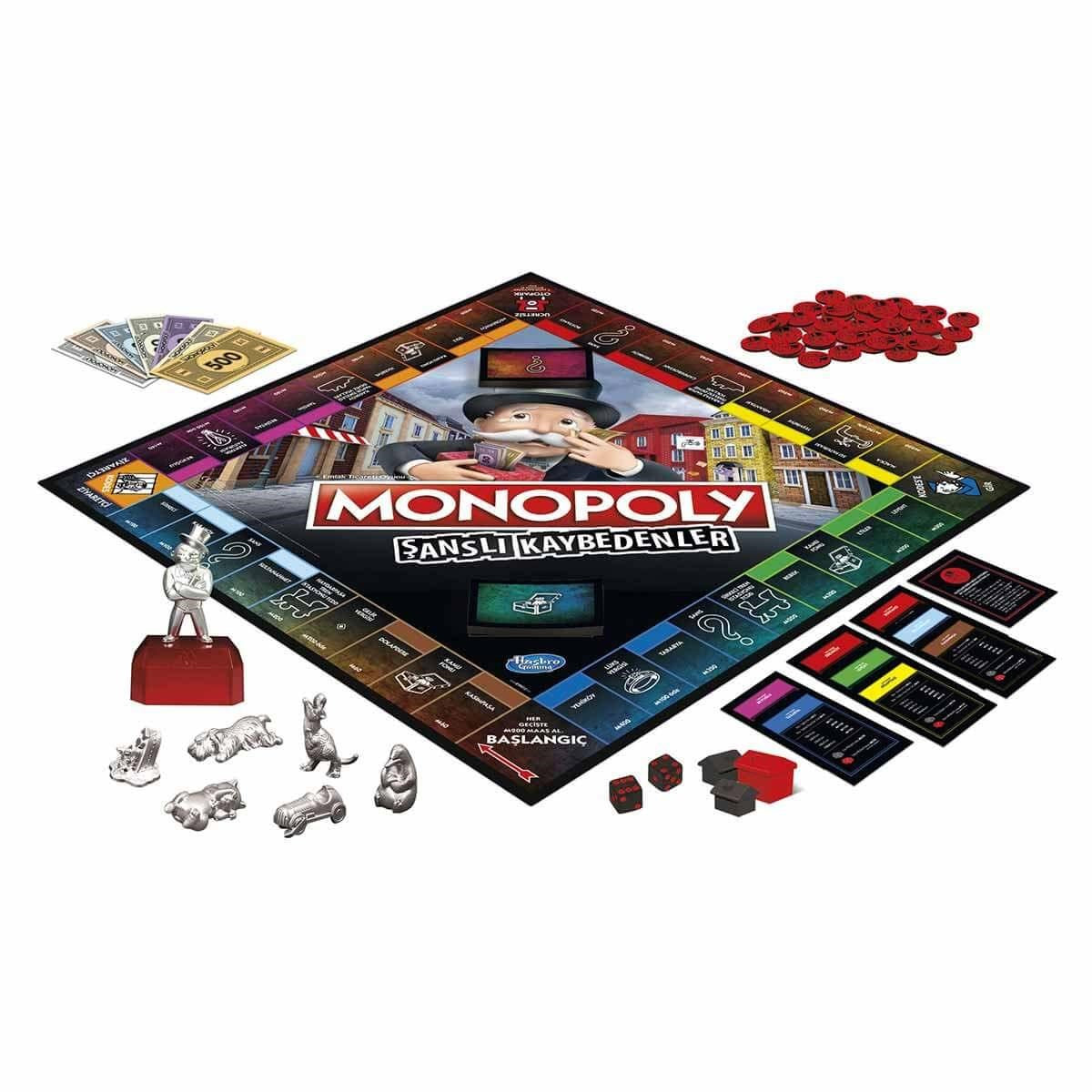 Monopoly Şanslı Kaybedenler E9972 | Toysall