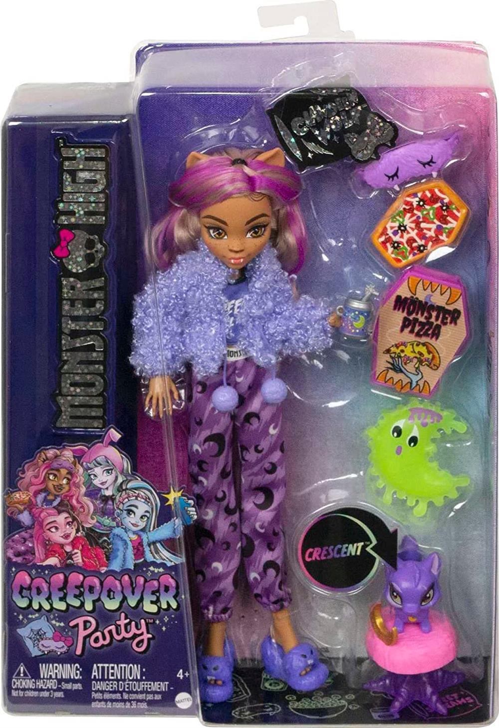Monster High Creepover Party - Clawdeen Wolf HPD55-HKY67 | Toysall