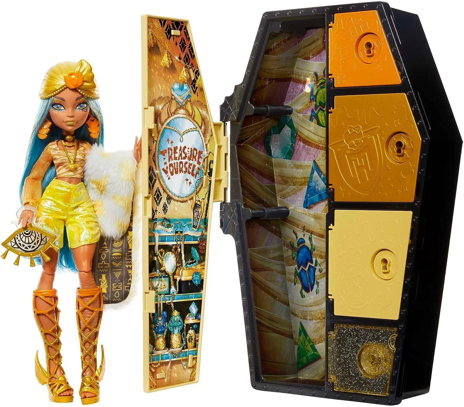 Monster High Gizemli Arkadaşlar Oyun Seti S2 Cleo Denile HPD58-HNF76 | Toysall