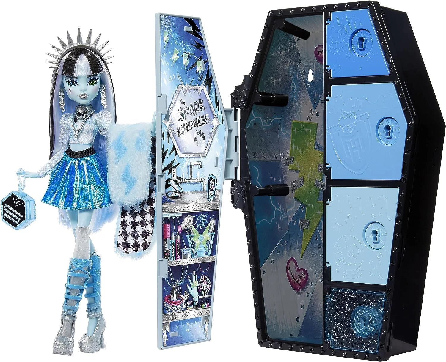 Monster High Gizemli Arkadaşlar Oyun Seti S2 Frankie Stein HPD58-HNF75 | Toysall